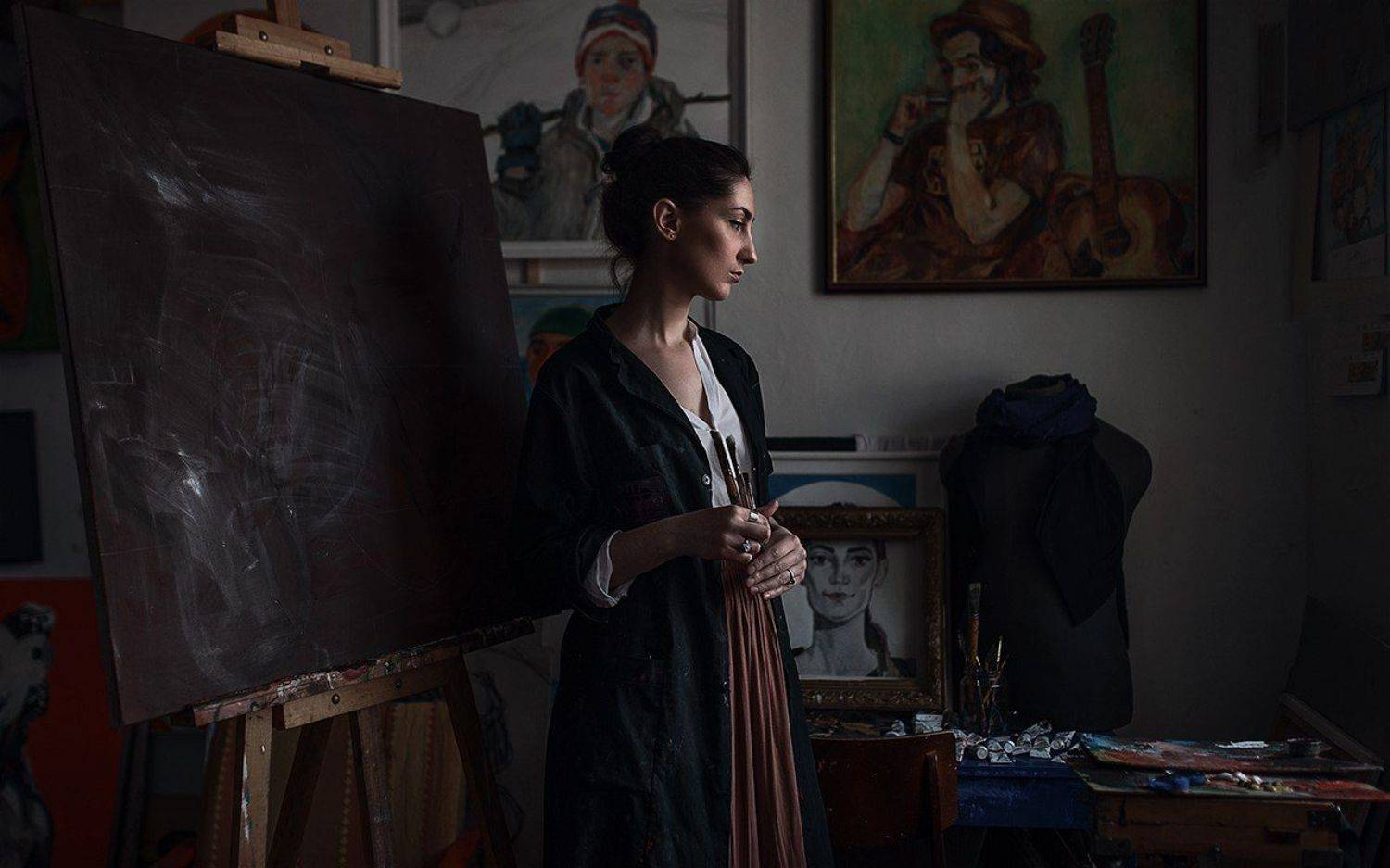  D700,Sigma 35 mm,Портрет,Девушка,Зима,Россия,Sigma,Nikon,Живопись, Севрюков Александр