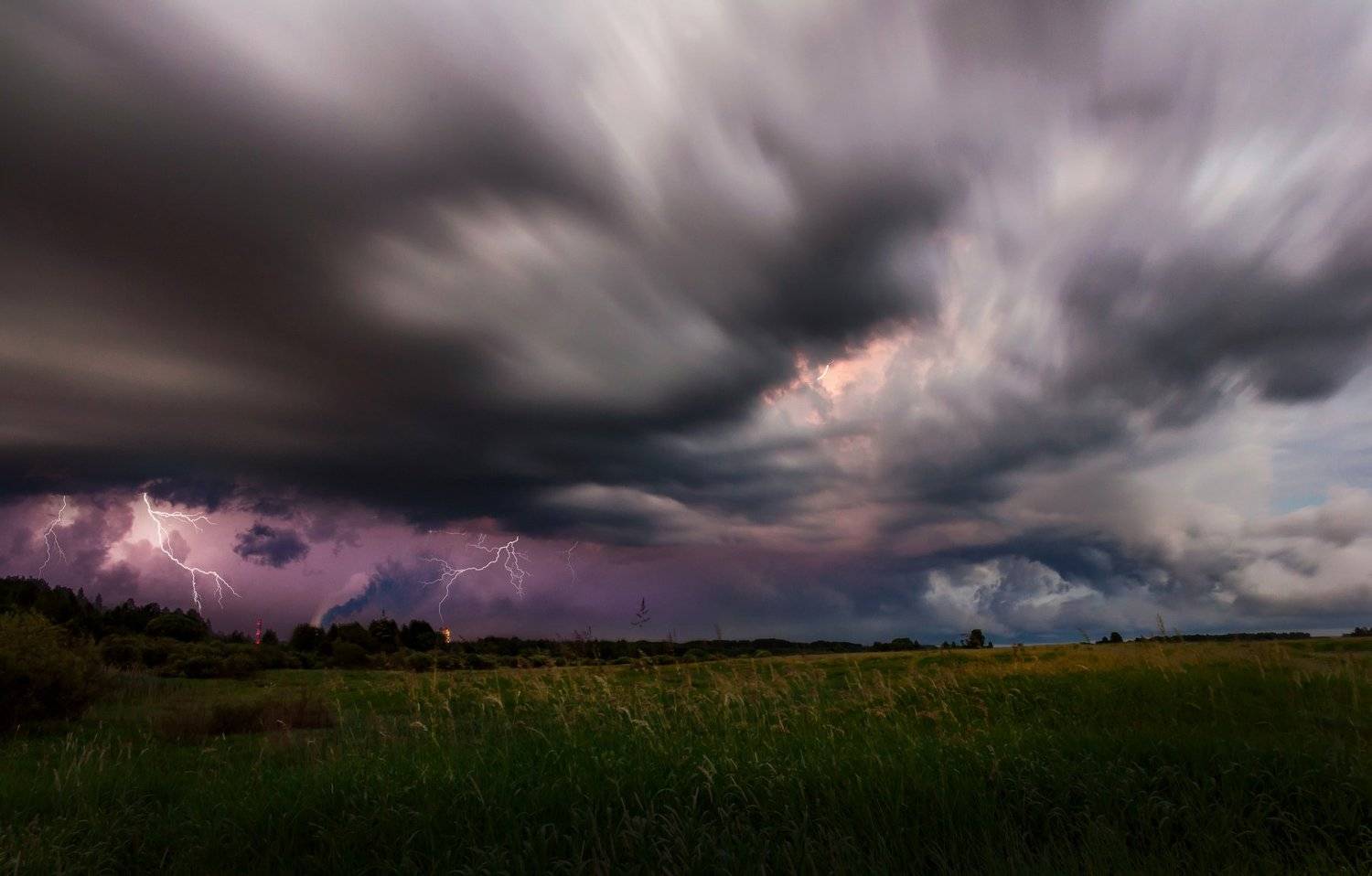 гроза, небо, дождь, лето, никон, Алексей Сергованцев