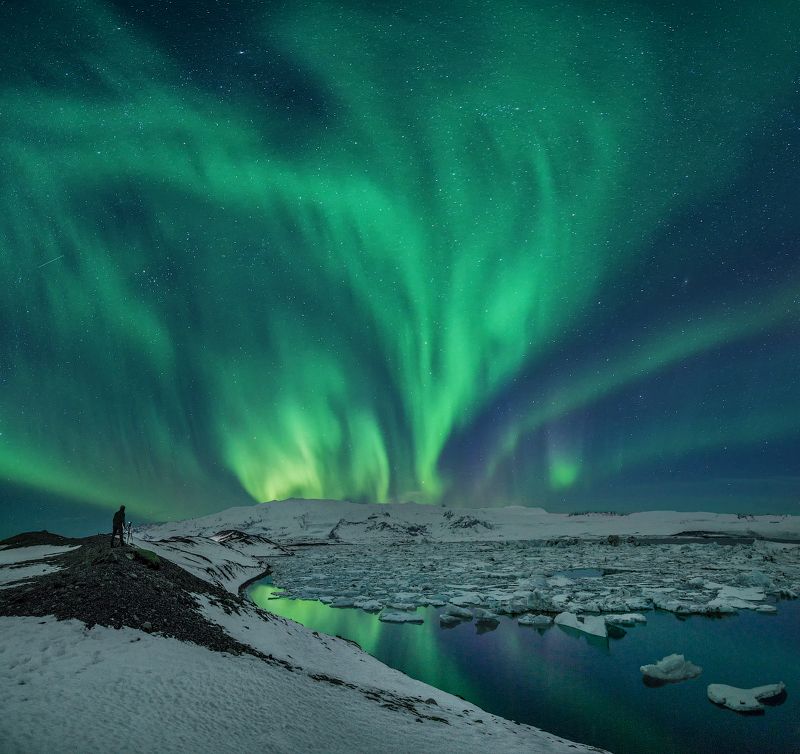Северное сияние Исландия Охота за Северным сиянием фото превью