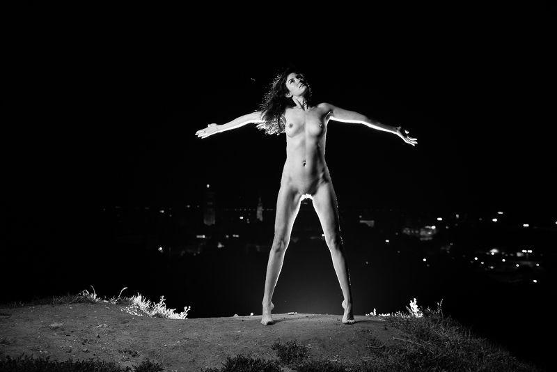 nude, girl, woman, bw, akt, ню, арт, модель, Witch Mountain - Ведьмина Гора фото превью