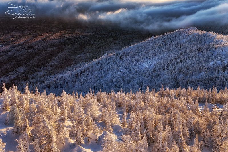 таганай, зима, южный урал Зимнее вдохновение фото превью