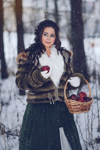 Яблоки на снегу