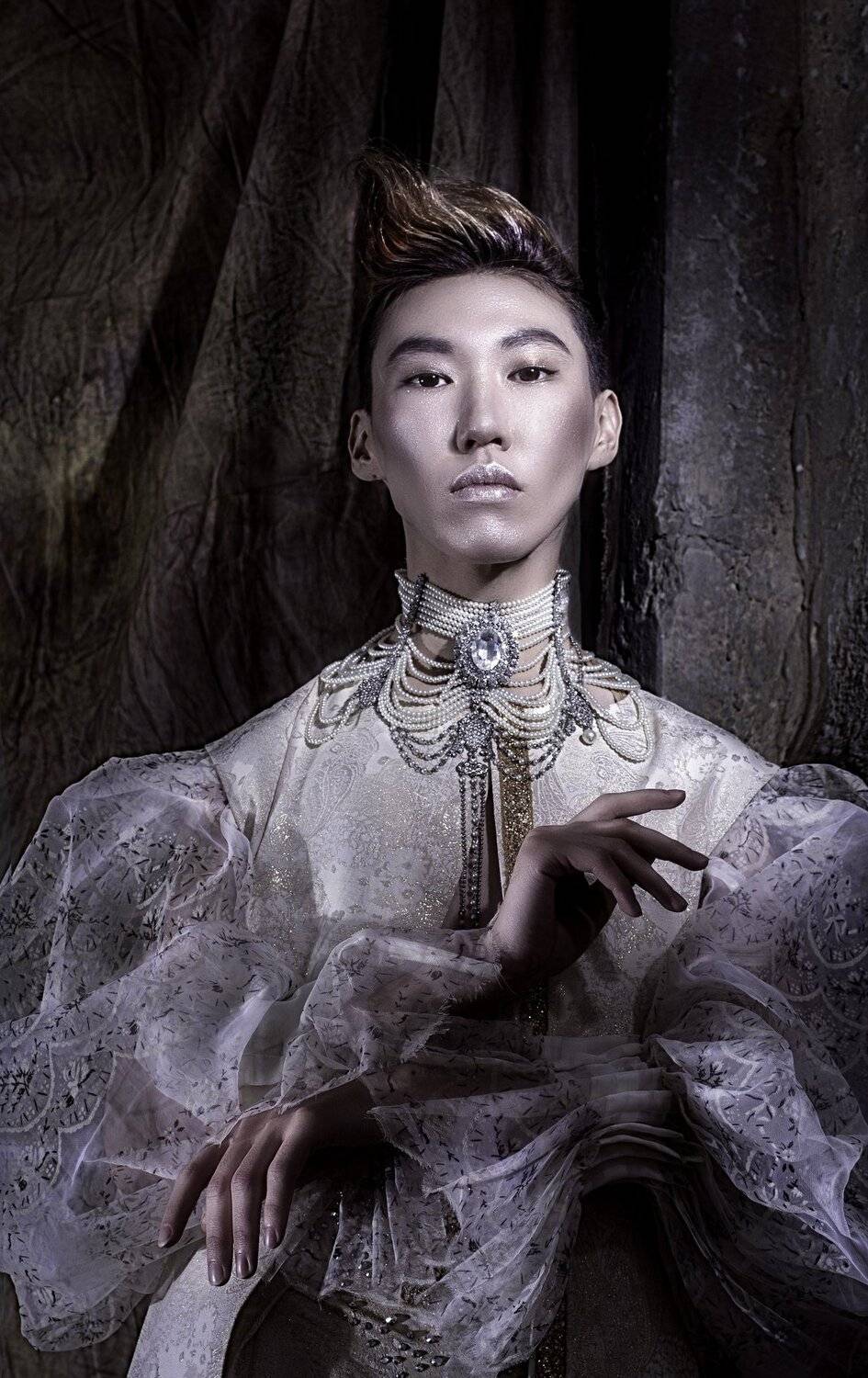 сказка, принц, красиво, ожерелье, портрет, принц, маленький принц, Валерия Малиновска