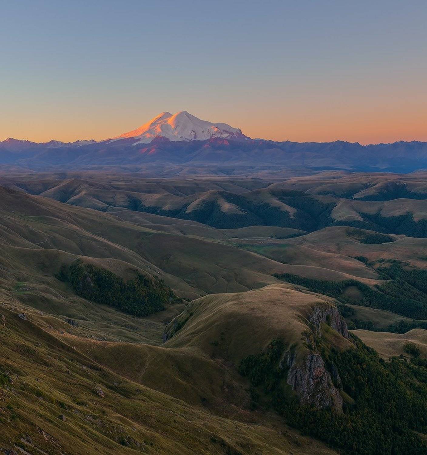 кчр эльбрус бермамыт рассвет сентябрь, Николай Мысливцев