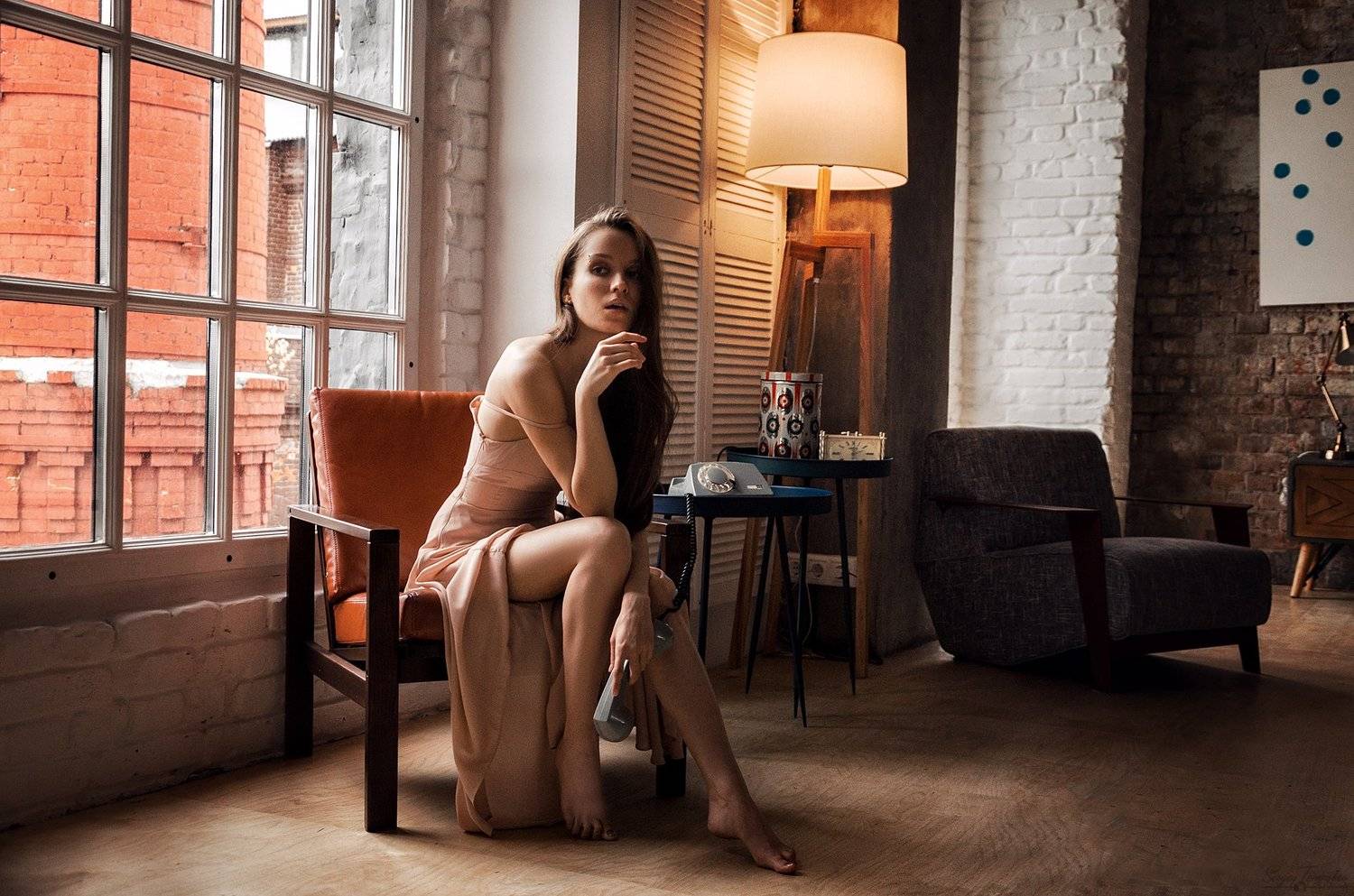 портрет, модель,, Сергей Томашев