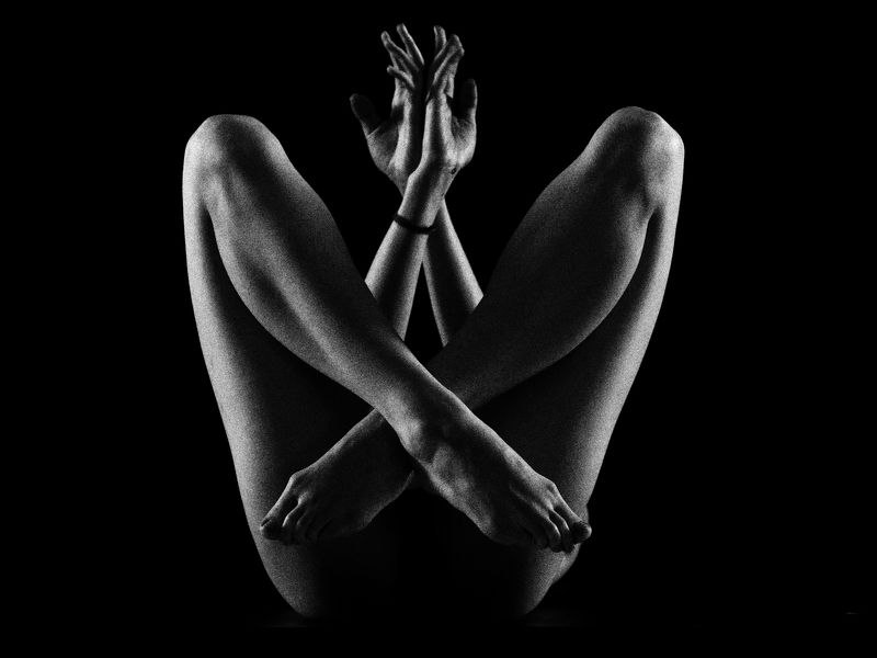 portrait, blackandwhite, monochrome, body Elegance фото превью