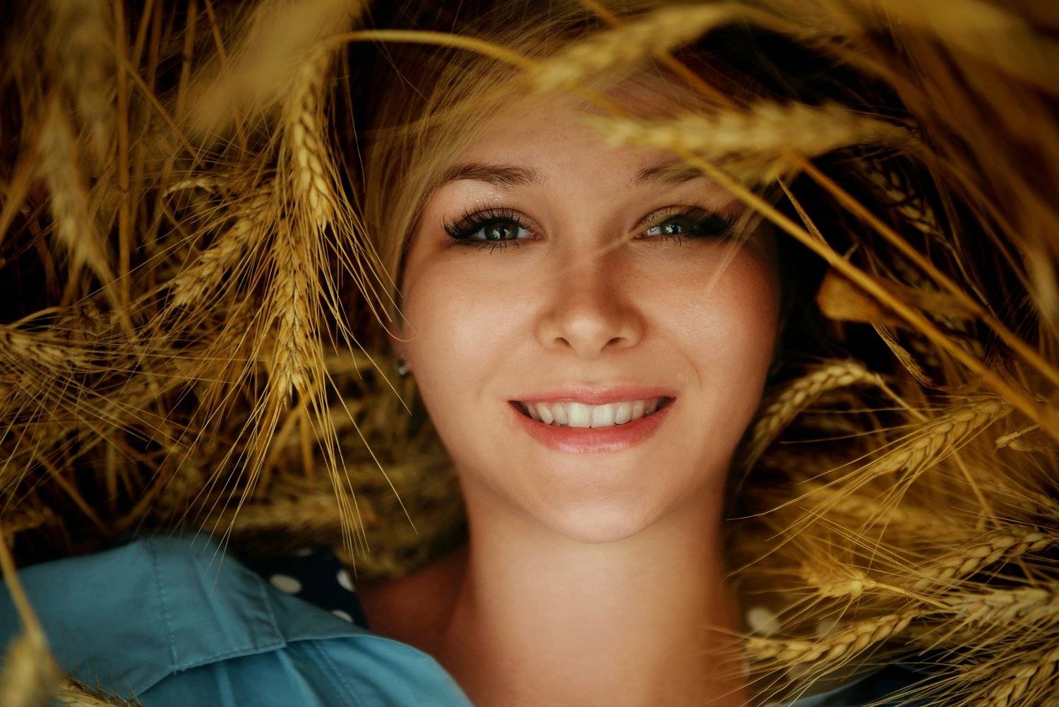 портрет, девушка, улыбка, лето, Маркова Вика