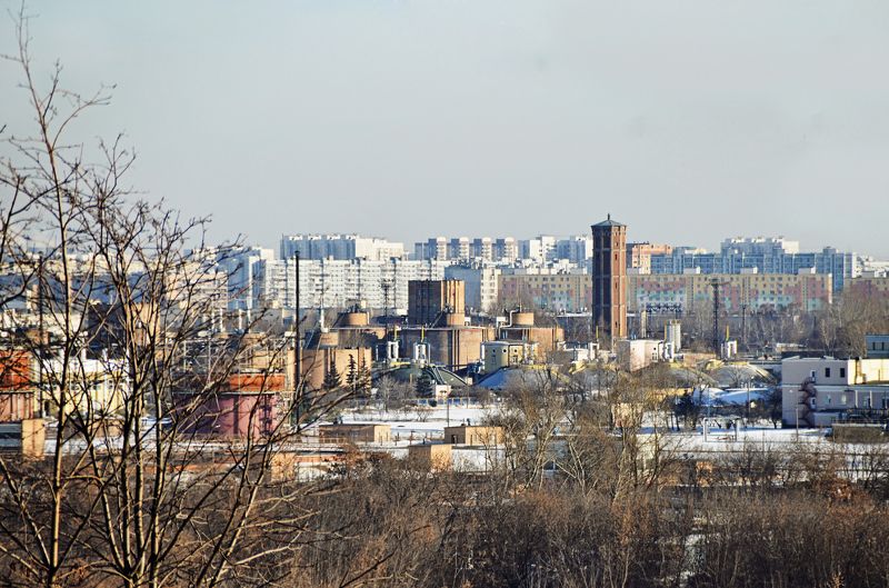 коломенское, анна анка салтыкова, промзона, завод, берег, горизонт, город, москва *** фото превью