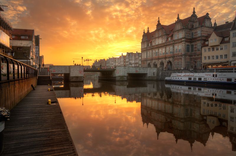 вот такая зима в Гданьске фото превью
