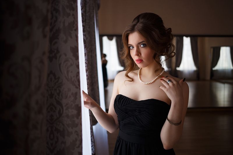 eyes people girl model portrait face Зухра фото превью