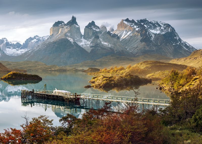 patagonia, chile, патагония, чили Lago Pehoe фото превью