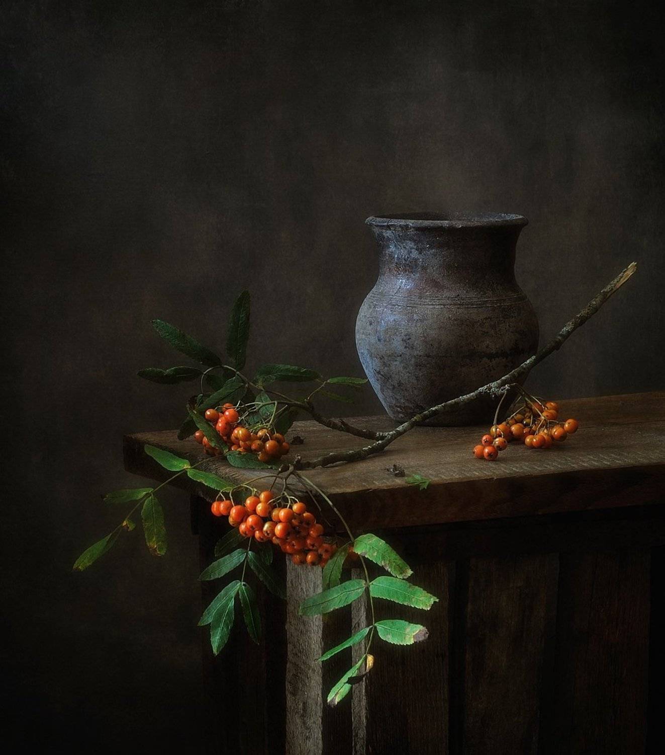 натюрморт,осень,рябина, Наталия