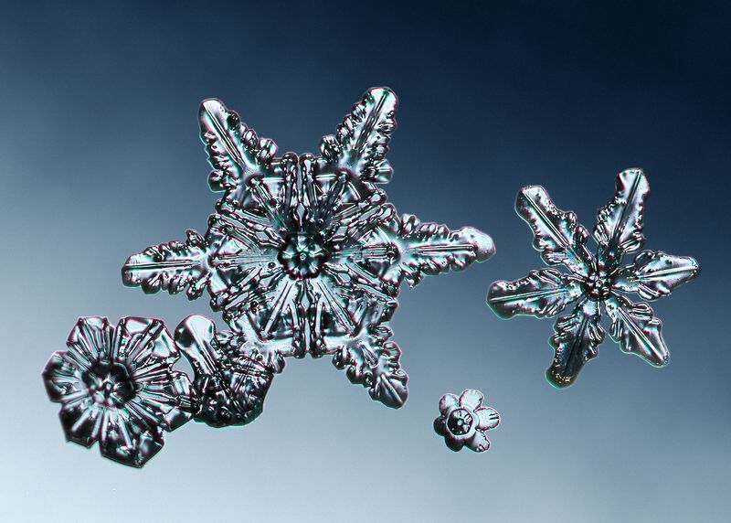 снежинки *** фото превью