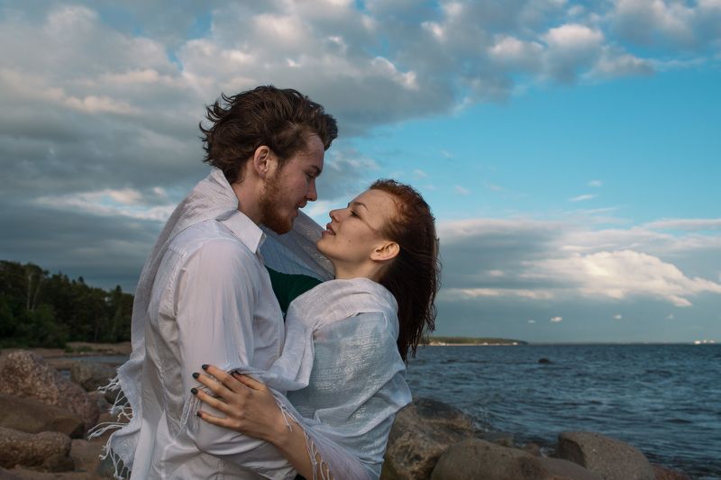 любовь,свадьба Под шум волн фото превью