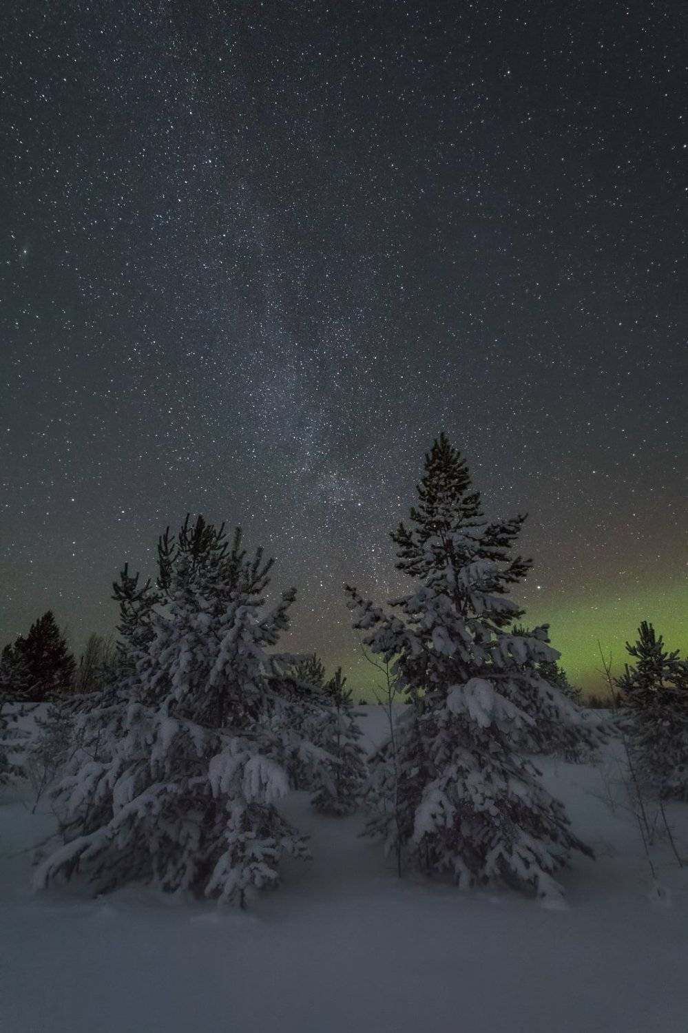 печора,ночь,звезды, Игорь Подобаев