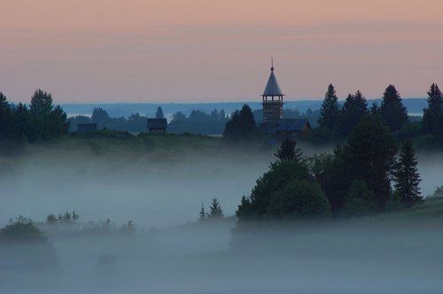 Туманы острова Кижи