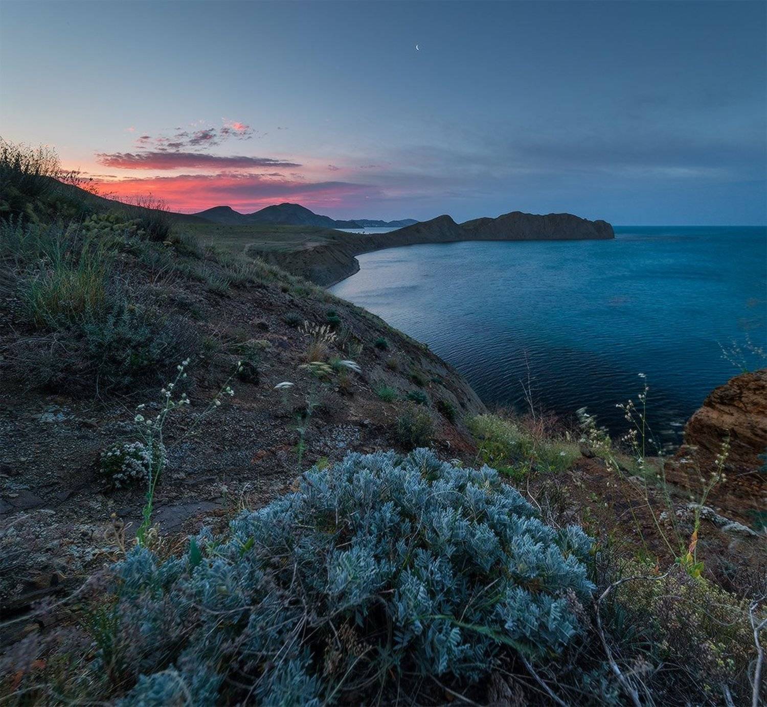 крым коктебель хамелеон рассвет, Николай Мысливцев