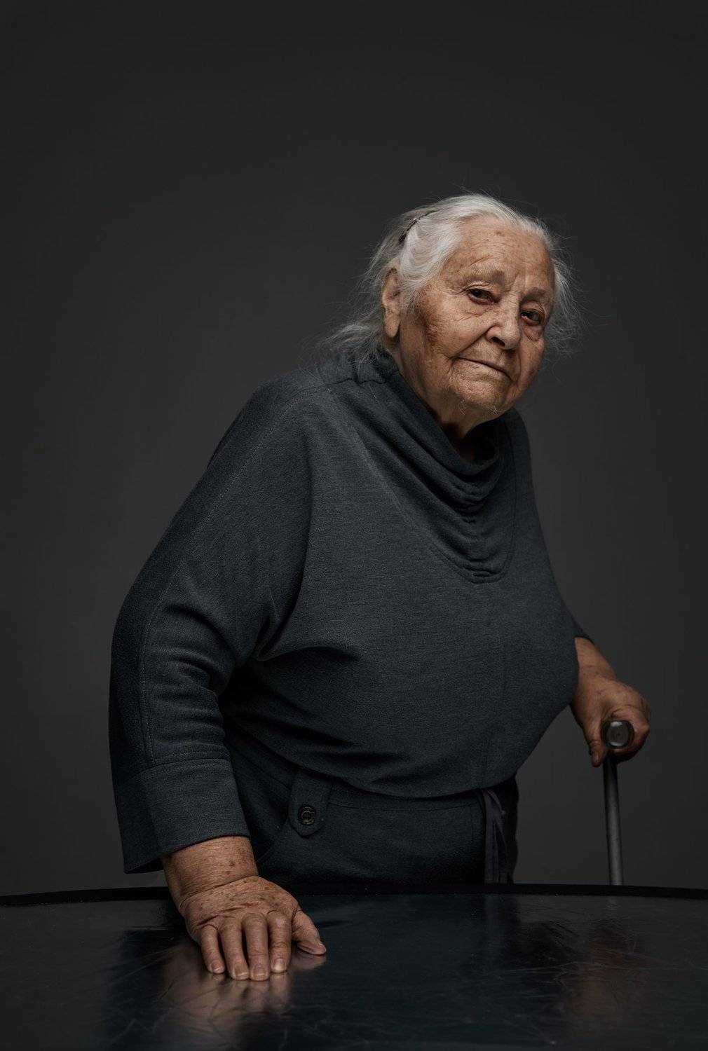 grandmother, grandma, old, woman, studio, ufa, family, sony, Роман Филиппов