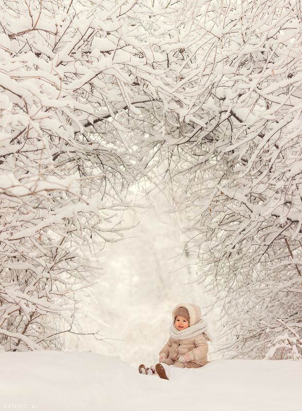 детская фотосессия, зима, детский фотограф, семейный фотограф Зима фото превью