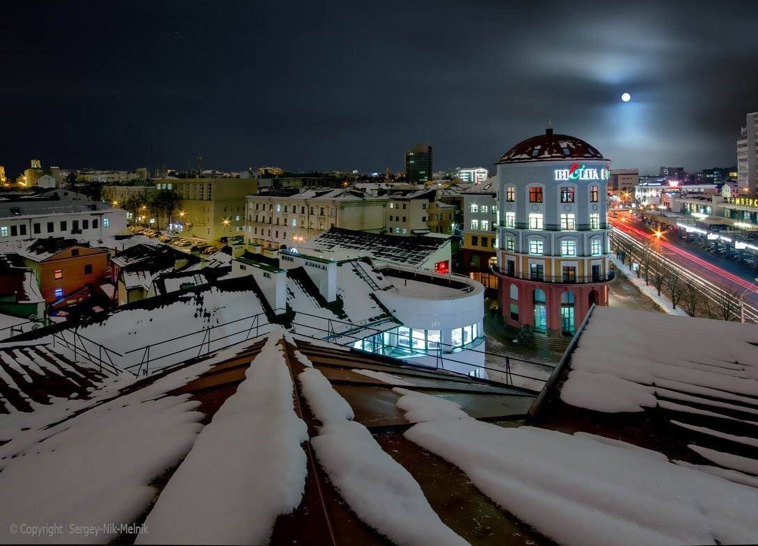 беларусь, город, минск, вечер, фотосфера-минск, луна, Melnik-oy Serg-N-