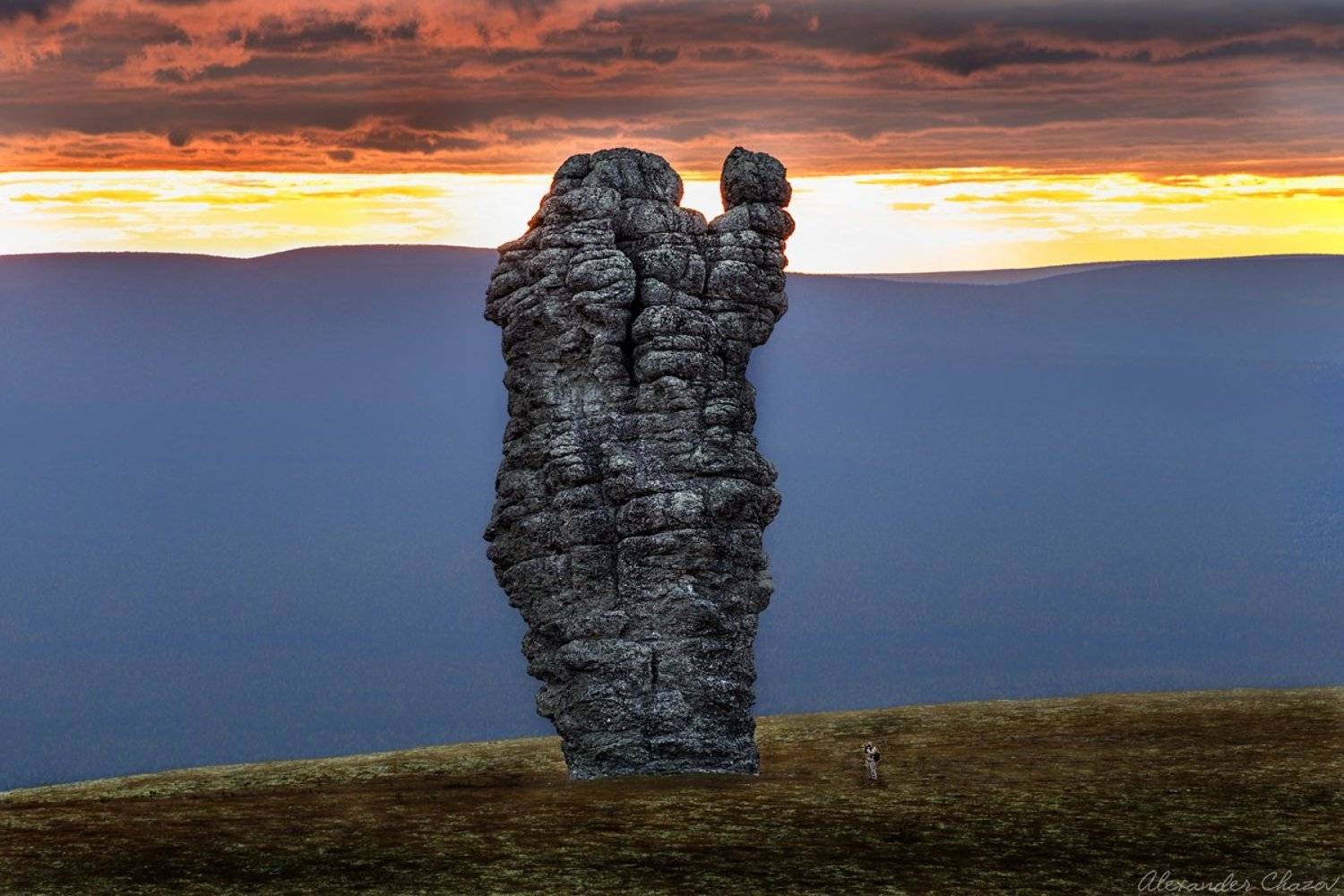 урал, маньпупунер, останцы, идолы, Александр Чазов