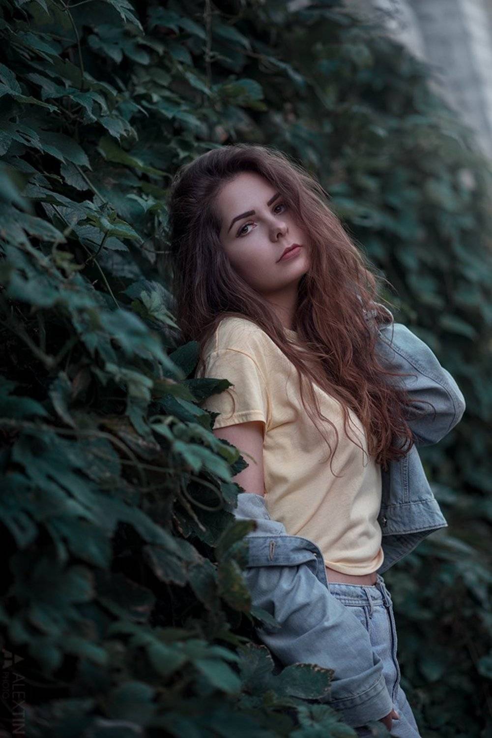 портрет, девушка,, Саня Тупикин