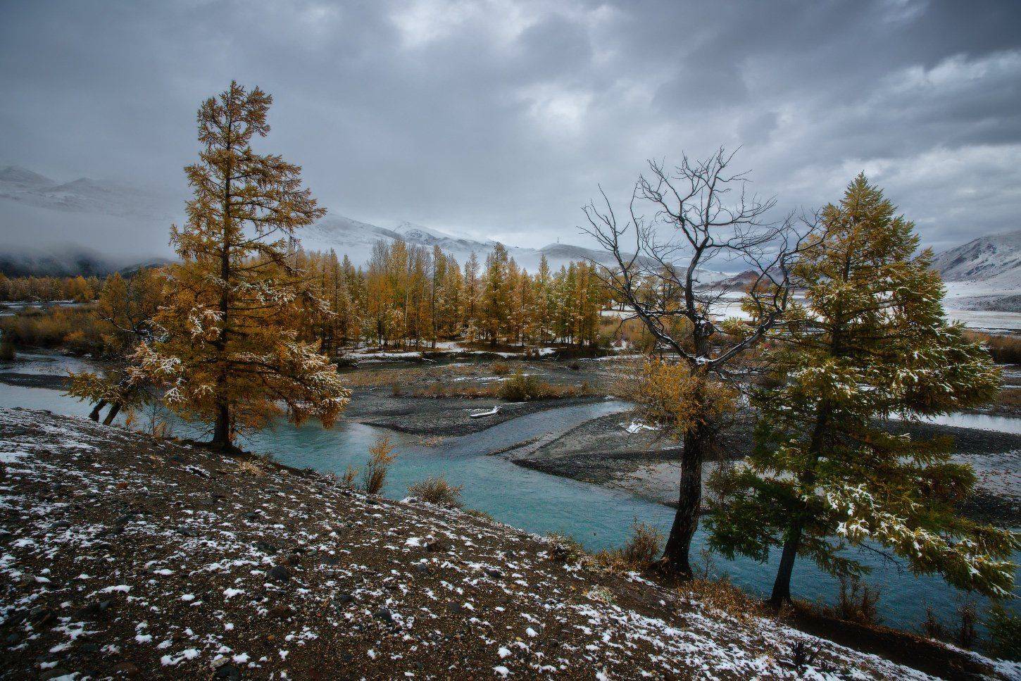 алтай, горы, осень, Владимир Ляпин