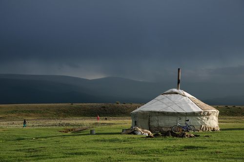 Перег ливнем. Алтай