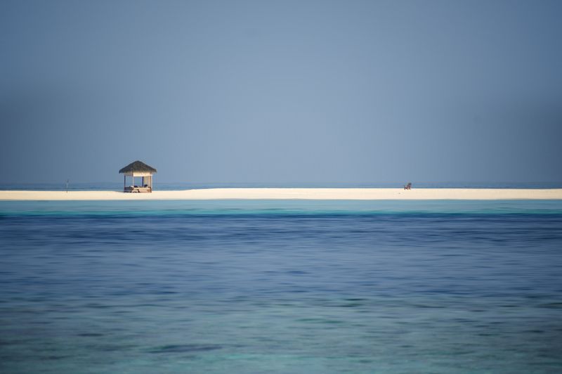 остров, мальдивы, тропики, песок, океан, солнце, отдых, лето С милым рай и в шалаше... фото превью