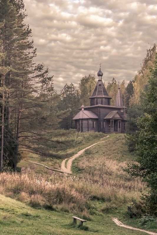 У озера фото превью