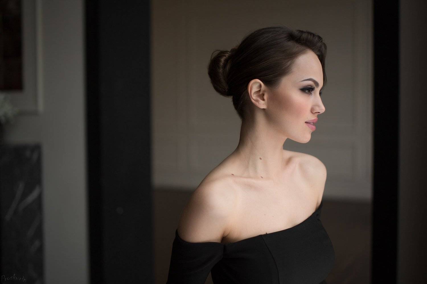 Портрет, Девушка, Иван Проскурин