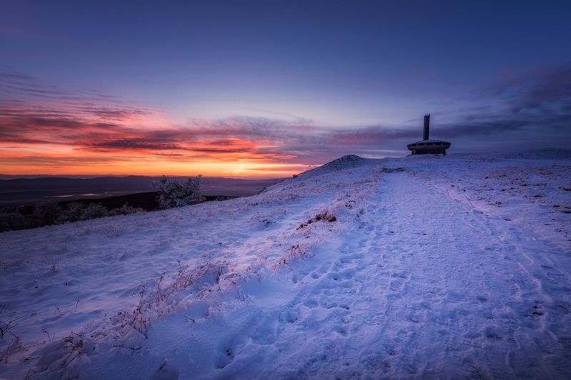 Огнен залез фото превью