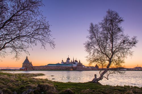 Белые ночи на Соловках 