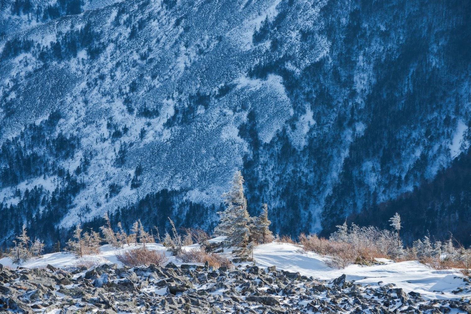 горы, Приморский край, зима, снег, Виталий Берков