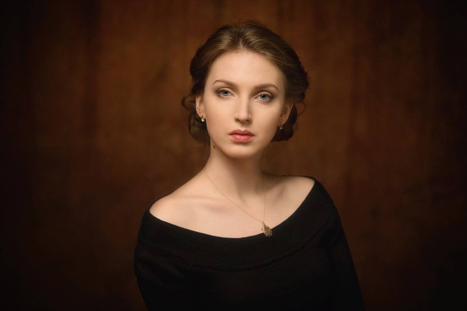 портрет, девушка, Алексей Назаров