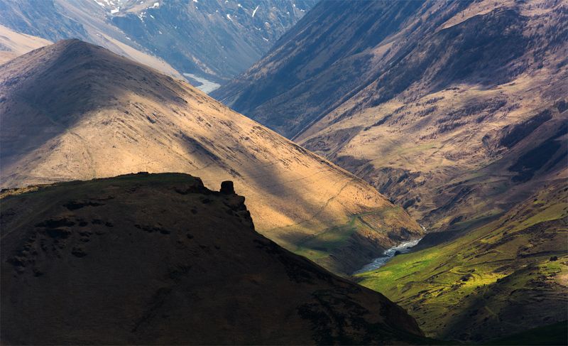 природа, пейзаж, горы, кавказ, весна, свет, тени, ***** фото превью