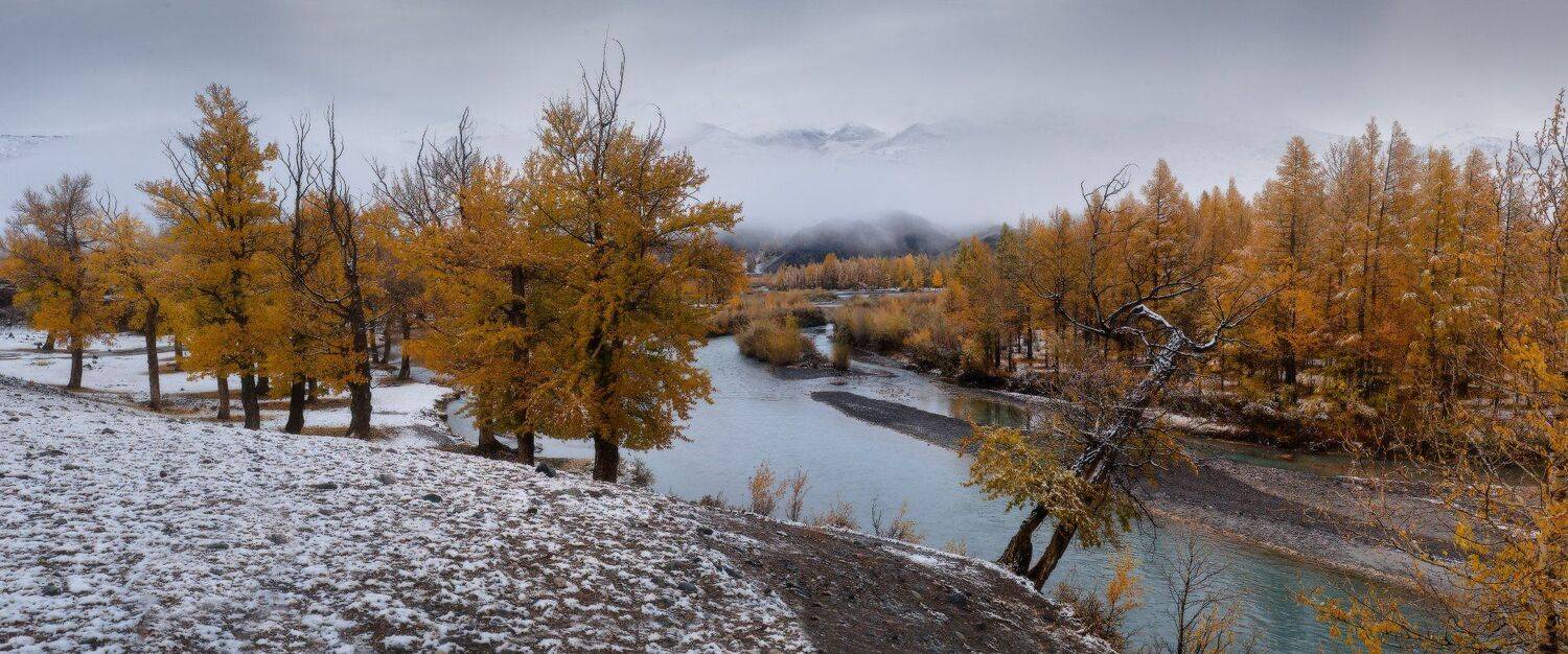 алтай, горы, осень, Владимир Ляпин