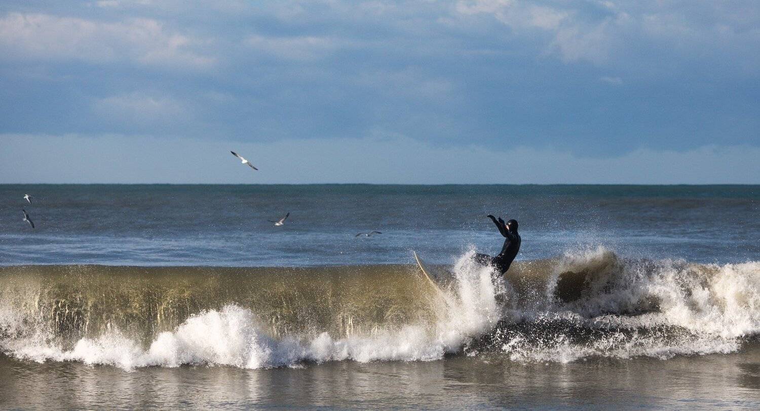 море шторм волна серфинг, Наталья Санникова