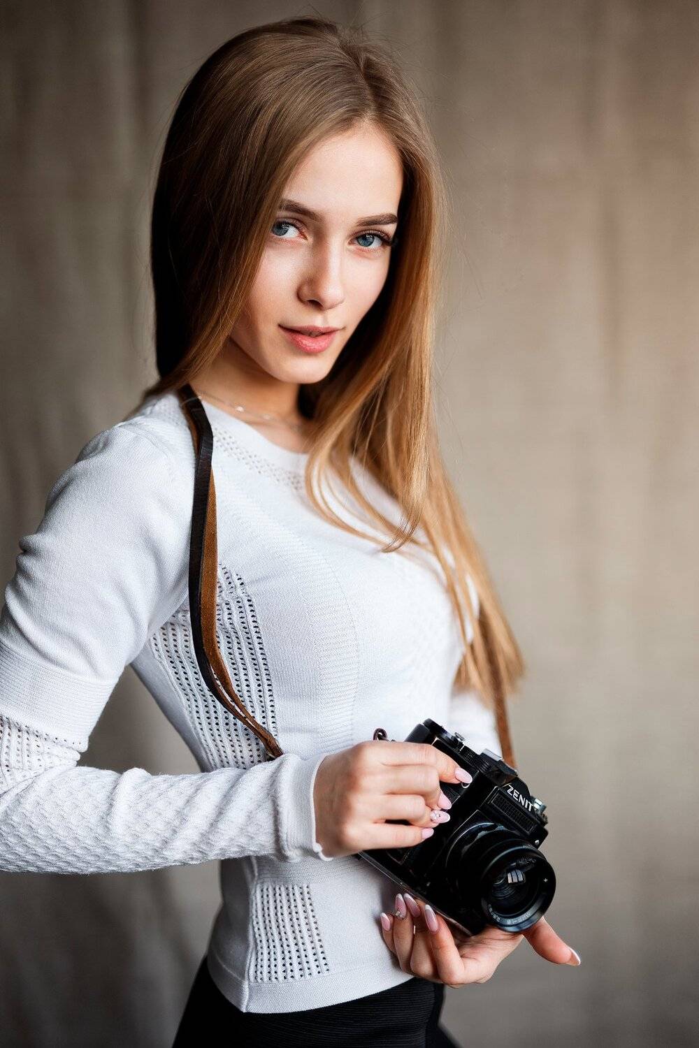 portrait, girl, people, color, eyes, light, девушка, studio, студия, портрет, head, свет, человек, эмоции, цвет, фотосессия, Иван Лосев