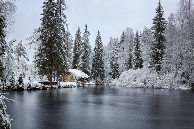 карелия, рускеала, тохмайоки Домик Деда Мороза фото превью