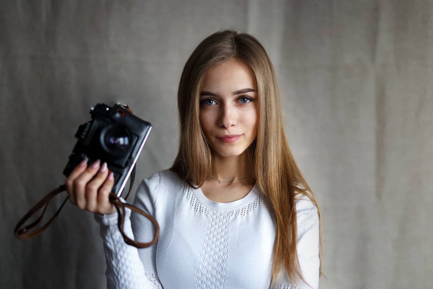 portrait, girl, people, color, eyes, light, девушка, studio, студия, портрет, head, свет, человек, эмоции, цвет, фотосессия, Иван Лосев
