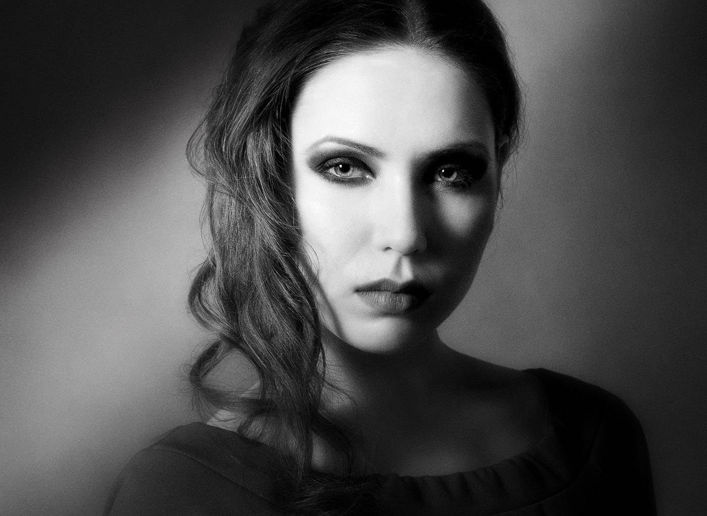 портрет, ч/б, Александр Демин