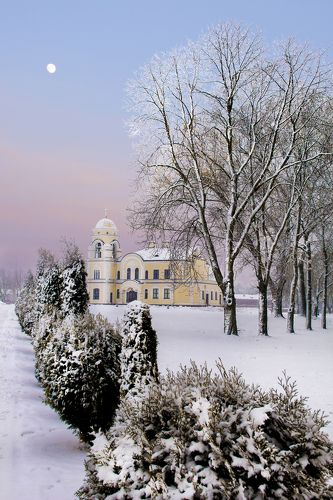 Утро в Брестской крепости.