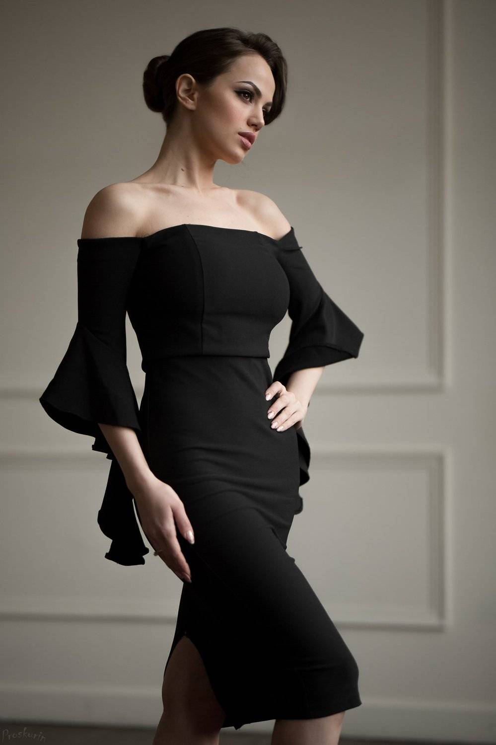 Портрет, девушка, Иван Проскурин