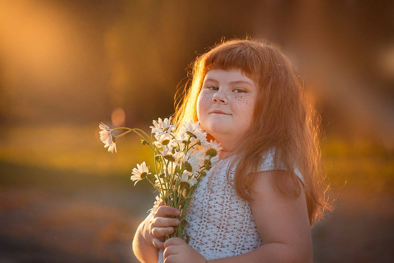 веснушки девочка рыжая лето солнце детство, Максимова Людмила