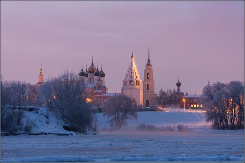 Когда замёрзла река