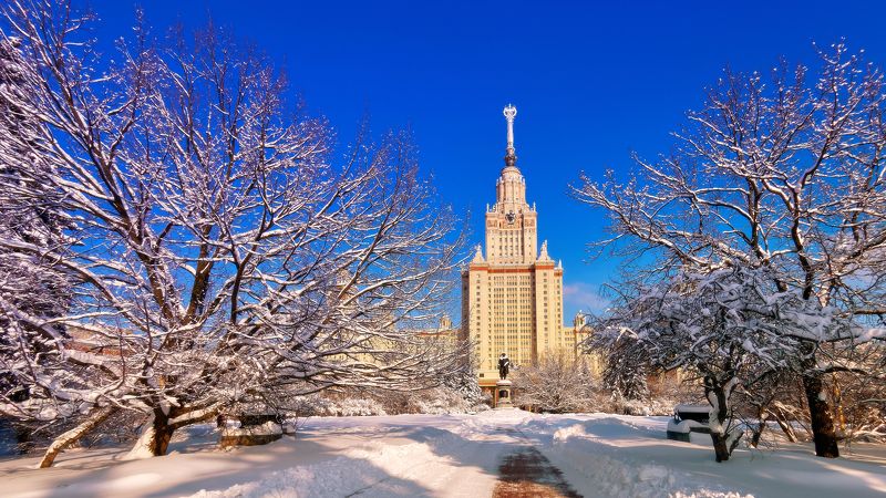 МГУ Зима фото превью