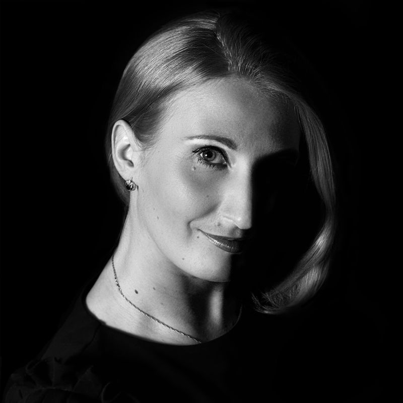 Черное и белое фото превью