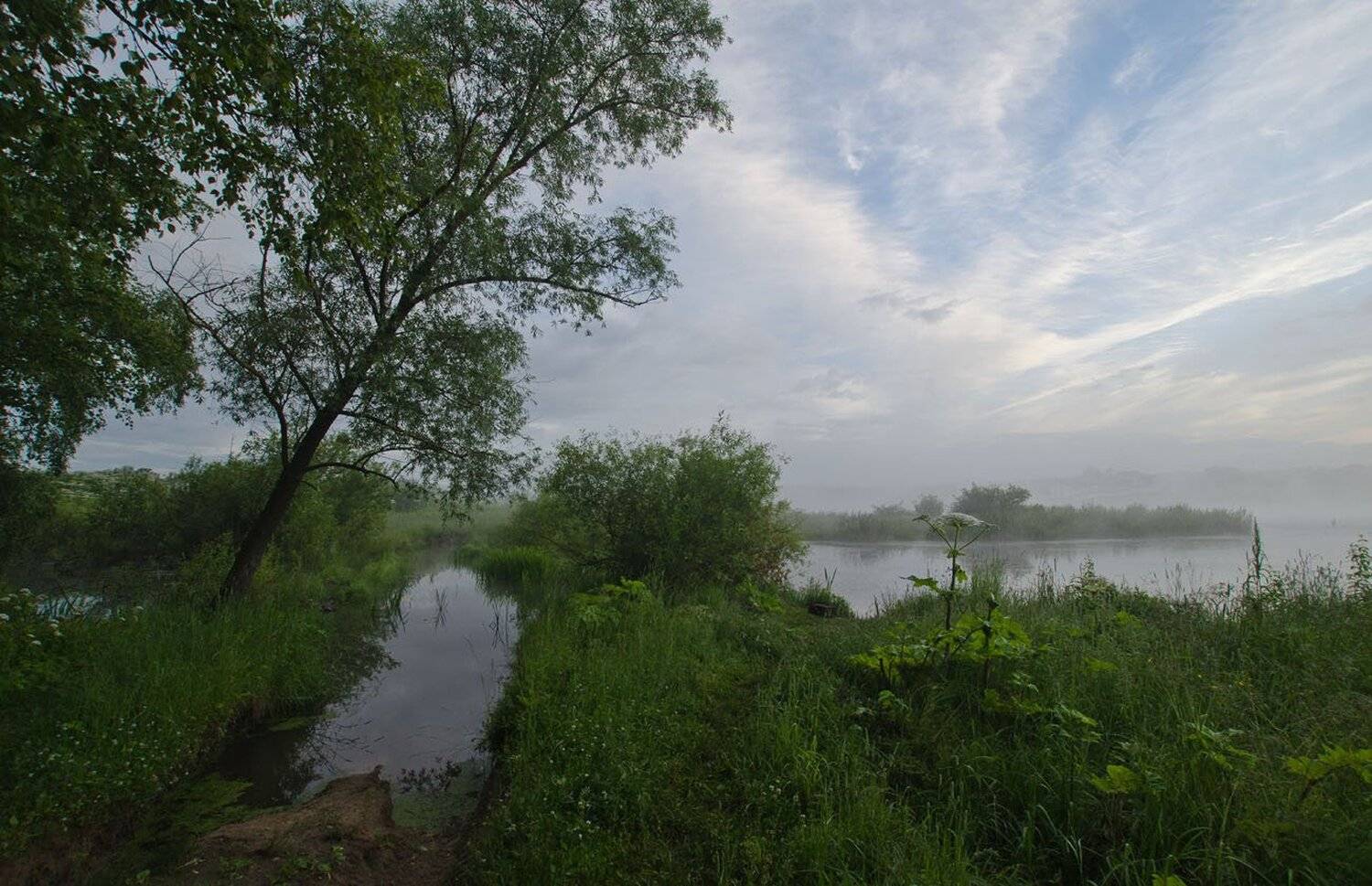 утро рассвет природа пейзаж, Михаил Агеев