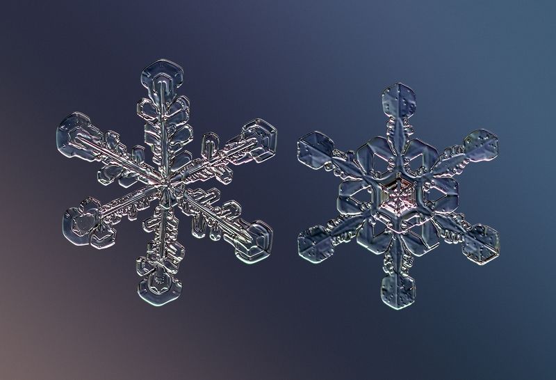 снежинки Парочка фото превью